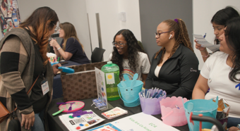 Table setup at a First 5 Community Event.