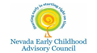 A logo for the Nevada Early Childhood Advisory Council.